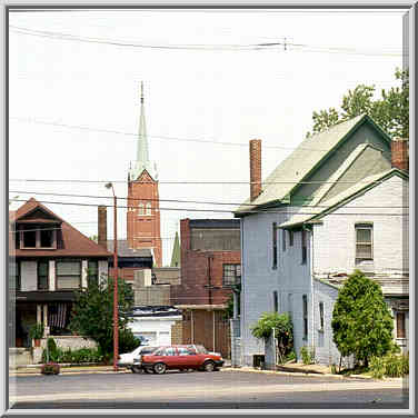 Downtown Lafayette IN, 5 July, 1999.