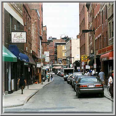 North End in Boston MA, July 31, 1999.