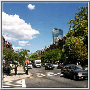 Back Bay area of Boston MA, August 2, 1999.