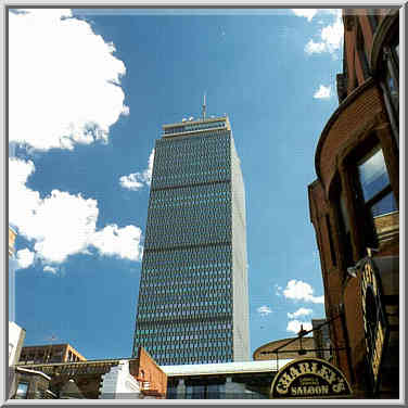 Prudential Tower in Boston MA, August 2, 1999.