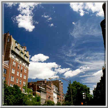 Beacon St. at Back Bay in Boston, August 3, 1999.