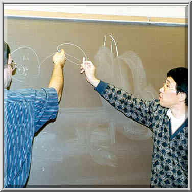 Qicun Shi explains to Sabre Kais correlation ...[38 words]... Lafayette, Indiana, October 1, 1999.