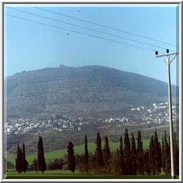 Mt. Tabor (?) The Middle East, February 19, 2000