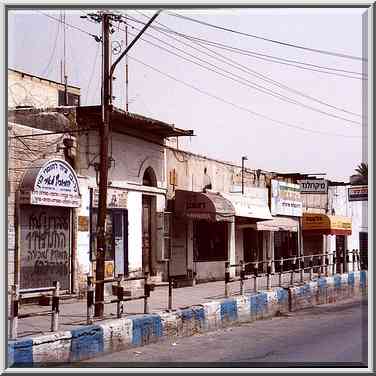 Shops in Old City of Beer-Sheva closed for ...[2 words]... The Middle East, April 20, 2000