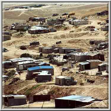 Illegal Bedouin village 2 miles north-east from ...[2 words]... the Middle East, May 12, 2000