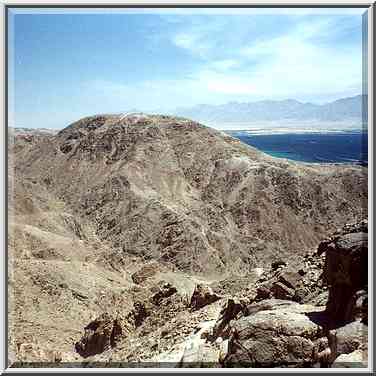 A trail (marked by green) from the Field Study ...[4 words]... in Eilat. The Middle East, May 13, 2000