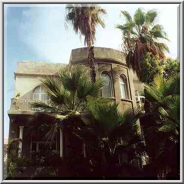 A house at Rothschild Blvd. near crossing with ...[4 words]... Aviv, the Middle East, July 15, 2000