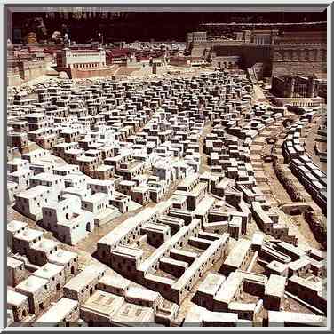 1/50th scale model of Herods temple at Holyland ...[15 words]... (?). The Middle East, August 5, 2000