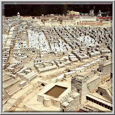 1/50th scale model of Herods temple at Holyland ...[7 words]... (?). The Middle East, August 5, 2000