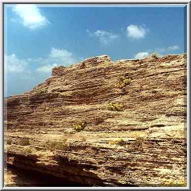 Mediterranean Sea near HaBonim. The Middle East, August 24, 2000