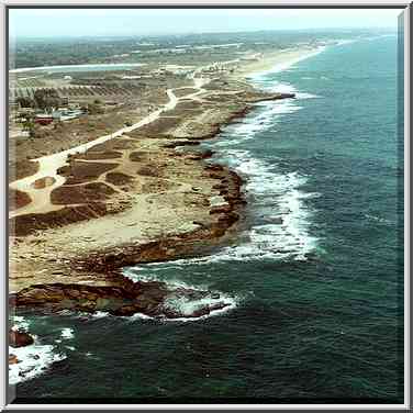 View of the northern coast from Rosh Hanikra to ...[2 words]... The Middle East, September 7, 2000