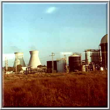 Plants east from Haifa, view from a train. The Middle East, September 7, 2000