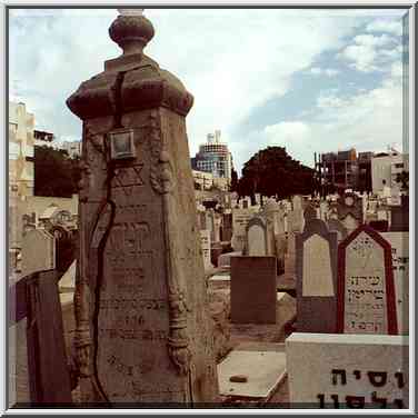 Old Cemetery near Allenby Rd. and Ben Yehuda St. ...[2 words]... the Middle East, November 23, 2000