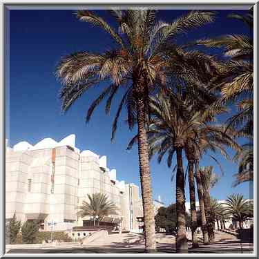 Central library of BGU (University of the Negev), ...[6 words]... the Middle East, December 22, 2000