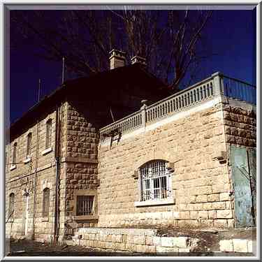 Turkish Railway Station. Beer-Sheva, the Middle East, December 22, 2000