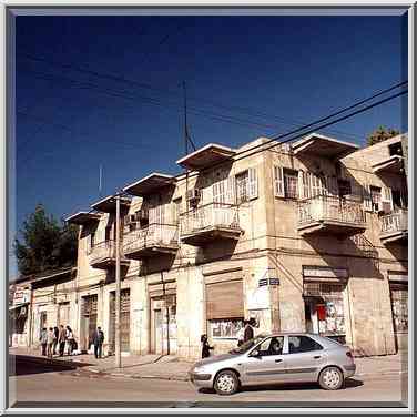 An old house built by Turks (?) at intersection ...[11 words]... The Middle East, December 22, 2000