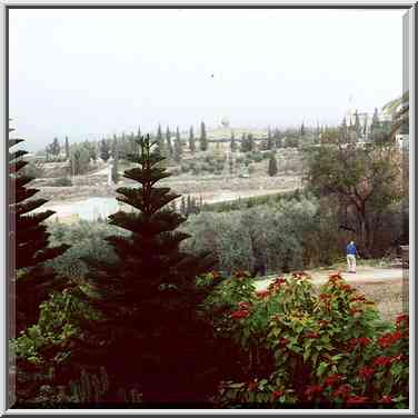 Latrun, view from the Trappist Monastery. The Middle East, December 30, 2000