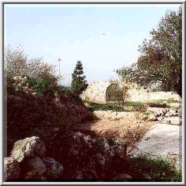 Latrun, ruins of Emmaus. The Middle East, December 30, 2000