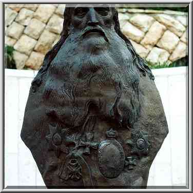 A monument of Archimandrite Porfiriy Uspenskiy at ...[10 words]... the Middle East, December 30, 2000