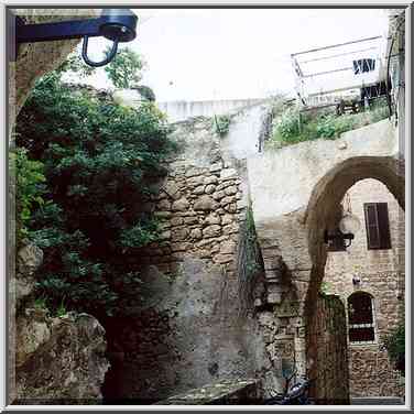 Mazal Gedi St. in Jaffa. The Middle East, January 4, 2001