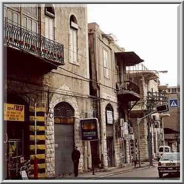 Derekh Yafo St. Tel Aviv, the Middle East, January 4, 2001