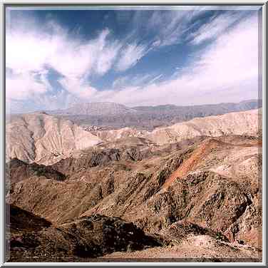 Egyptian mountains near Taba, 3 miles south-east ...[2 words]... The Middle East, January 13, 2001