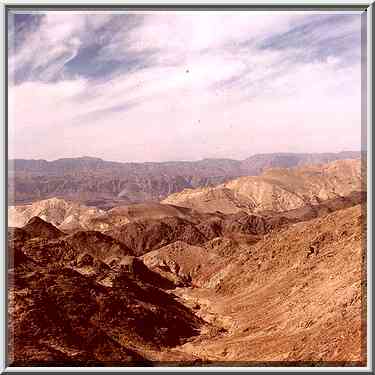 Mountains on Egyptian border near Taba, 3 miles ...[3 words]... The Middle East, January 13, 2001