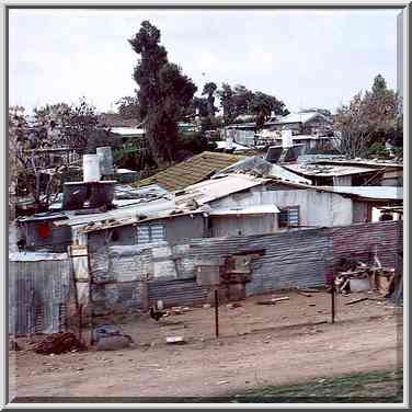 H. Kasif (?) Bedouin village west from Arad, view ...[2 words]... 31. The Middle East, January 20, 2001