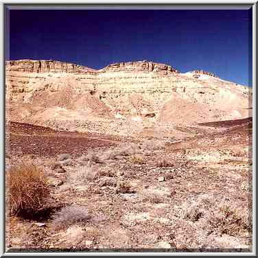 A dry river on a bottom of Ramon Crater. Mitzpe ...[15 words]... The Middle East, February 1, 2001