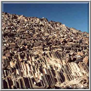 Carpentry Shop Hill in Ramon Crater, west from ...[18 words]... the Middle East, February 1, 2001