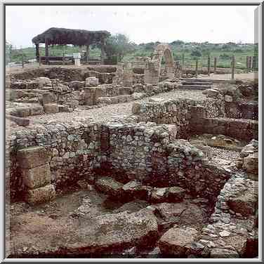 Archeological dig near the winepress (?) in Neot ...[7 words]... The Middle East, February 7, 2001