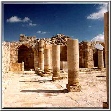 St. Theodorus Church (?). Avdat, the Middle East, February 15, 2001