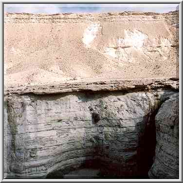 Ein Akev Tahton spring (view from above) in Nahal ...[8 words]... The Middle East, February 15, 2001