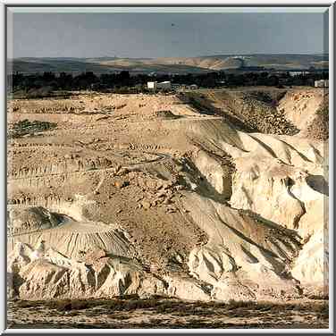 View of Ben Gurion tomb (in the center) and Ben ...[31 words]... The Middle East, February 15, 2001