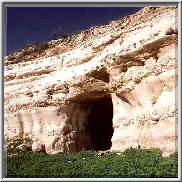 A cave (with a small pool) in Negev Desert 2 ...[4 words]... The Middle East, February 24, 2001