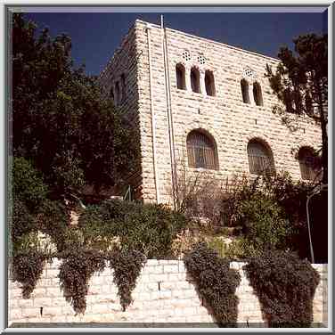 Hebrew University on Mt. Scorpus. Jerusalem, the Middle East, March 1, 2001