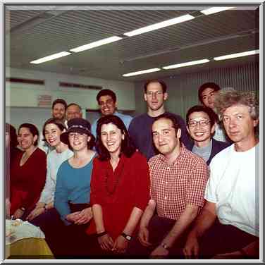 A Purim (Jewish holiday) party after a Hebrew ...[4 words]... the Middle East, March 4, 2001