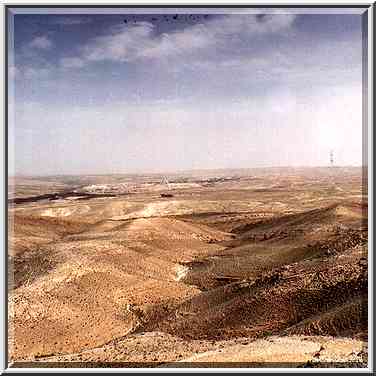 View of hills near Yeroham from the highest point ...[7 words]... The Middle East, March 8, 2001