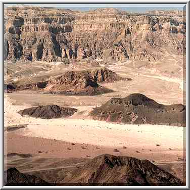 View of Timna Stream and Timna Cliffs to the ...[3 words]... Stage. The Middle East, March 15, 2001