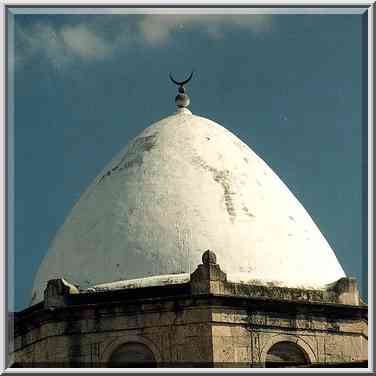 Dome of the large mosque, view from Gan Remez ...[2 words]... the Middle East, March 16, 2001