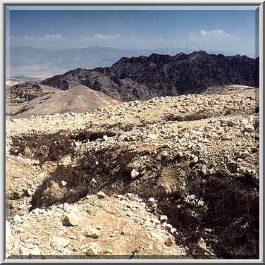 Trenches on Ihoram Mt. near Maale Eilat Rd., with ...[8 words]... Eilat. The Middle East, March 22, 2001