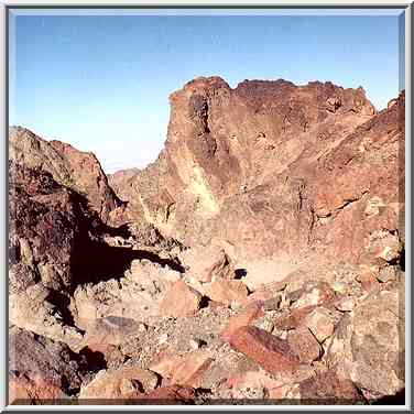 View from a trail going from Shelomo Mt., 3 miles ...[2 words]... Eilat. The Middle East, March 22, 2001