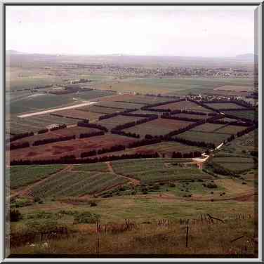 View to the direction of Beirut from Bental Mt. ...[6 words]... Heights, the Middle East, April 7, 2001