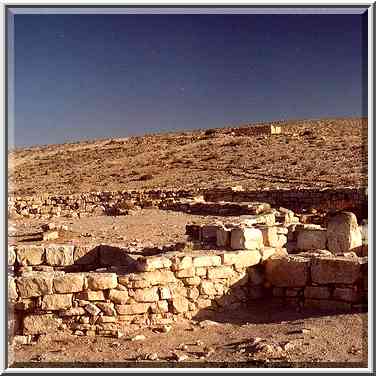 Halukim Fortress in Negev Desert 1 mile north ...[2 words]... Boker. The Middle East, April 9, 2001