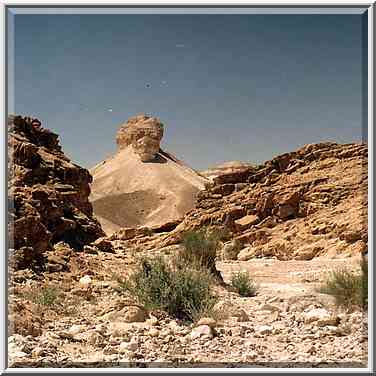 Nahal Bokek River in Judean Desert, on a plateau ...[5 words]... Bokek. The Middle East, April 17, 2001