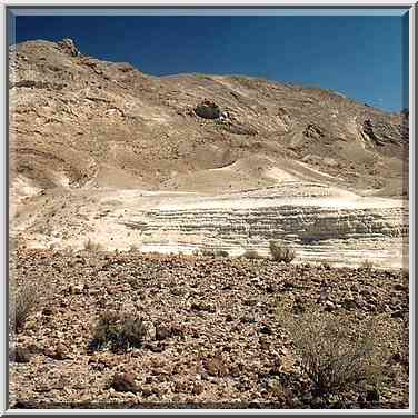 Southern side of Ramon Crater, 6 miles south-east ...[2 words]... Ramon. The Middle East, May 3, 2001