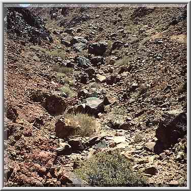 A creek along the trail going to Ramon Crater ...[8 words]... Ramon. The Middle East, May 3, 2001