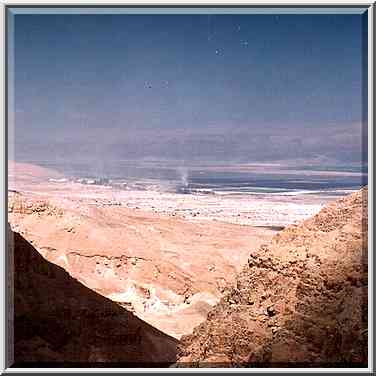 View of the Dead Sea Works from the opening of ...[24 words]... The Middle East, May 10, 2001