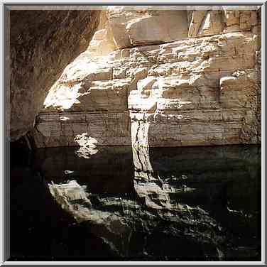 A pool near En Namer spring in Tseelim Canyon 3.5 ...[3 words]... Masada. The Middle East, May 10, 2001