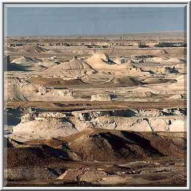 Streams and small canyons in the direction of ...[13 words]... Masada. The Middle East, May 10, 2001